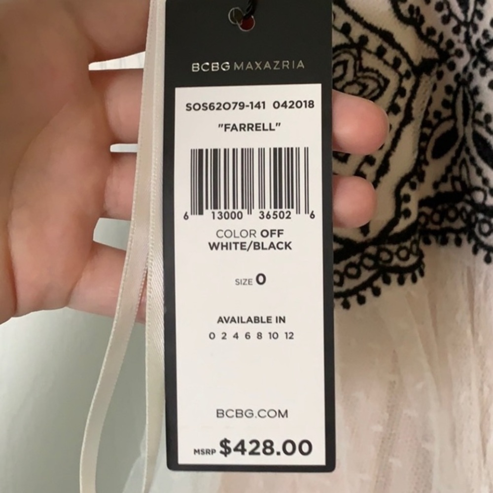 New with tags BCBG MAXAZRIA gown/dress - Picture 9 of 9
